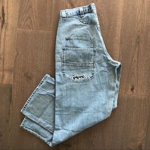 SOLD! Vintage Lee Pipes Wide Leg Jeans